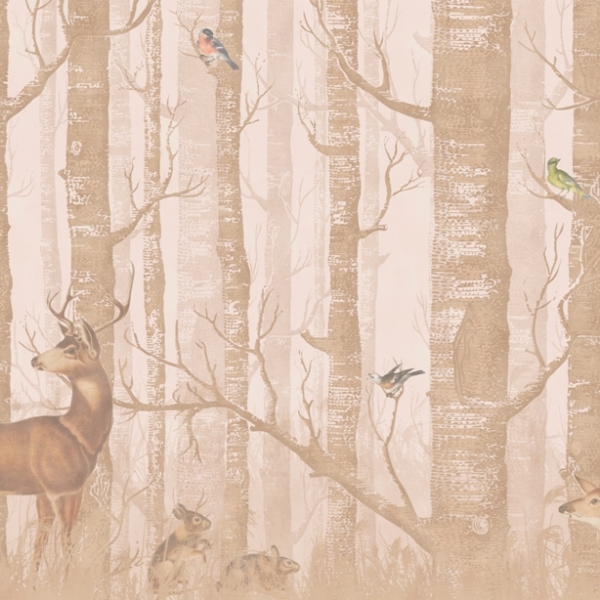 Fototapeta Lesní zvířata