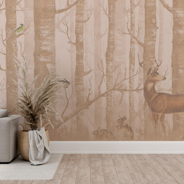 Fototapeta Lesní zvířata