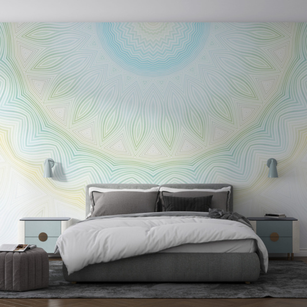 Nástěnná malba Bright Mandala