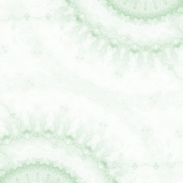 Nástěnná malba Zelená mandala