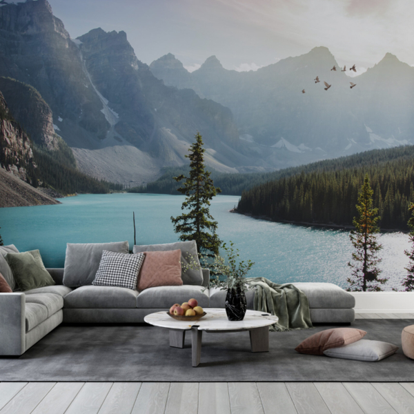 Nástěnná malba Mountain Lake