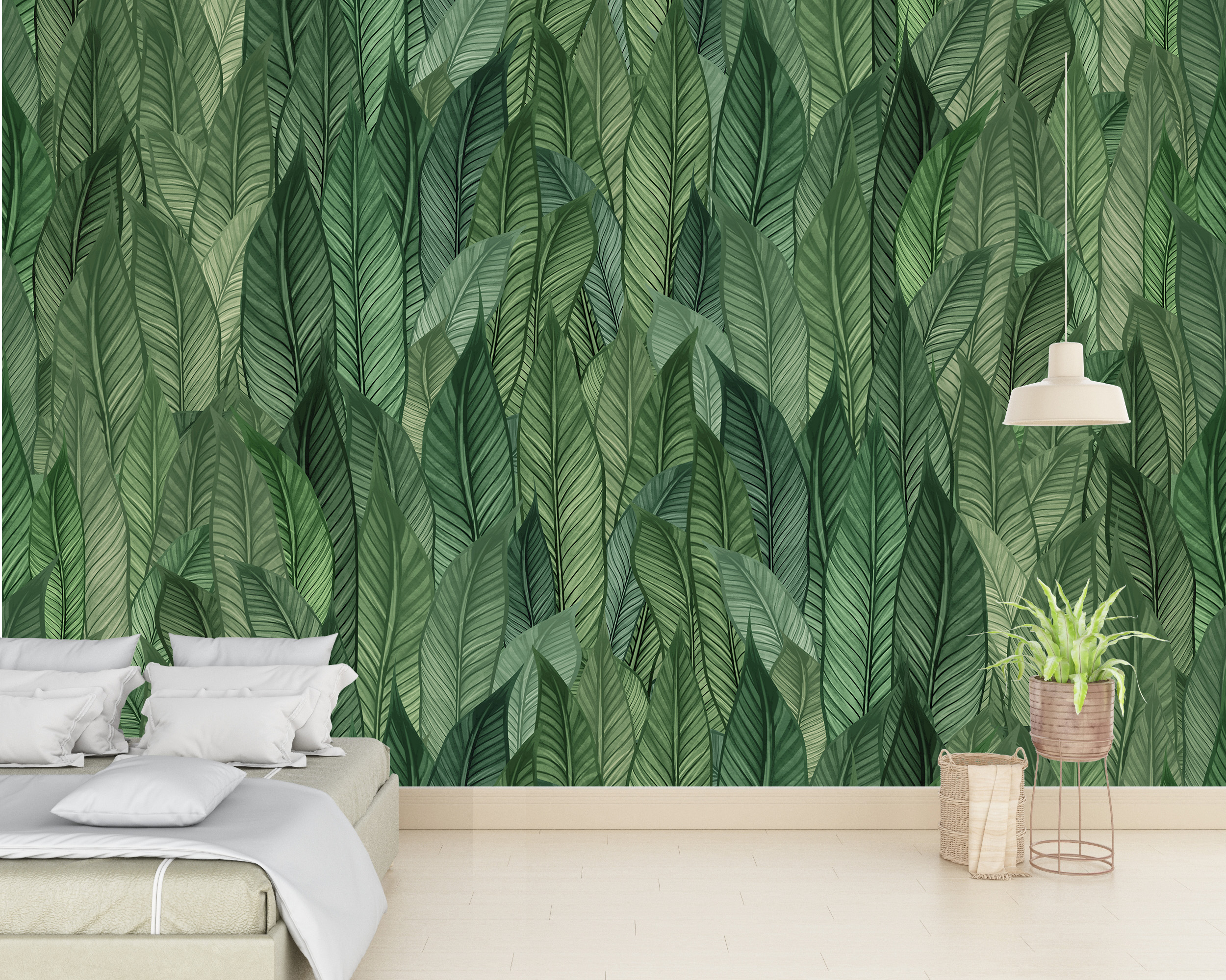 Fototapeta Tropické listy