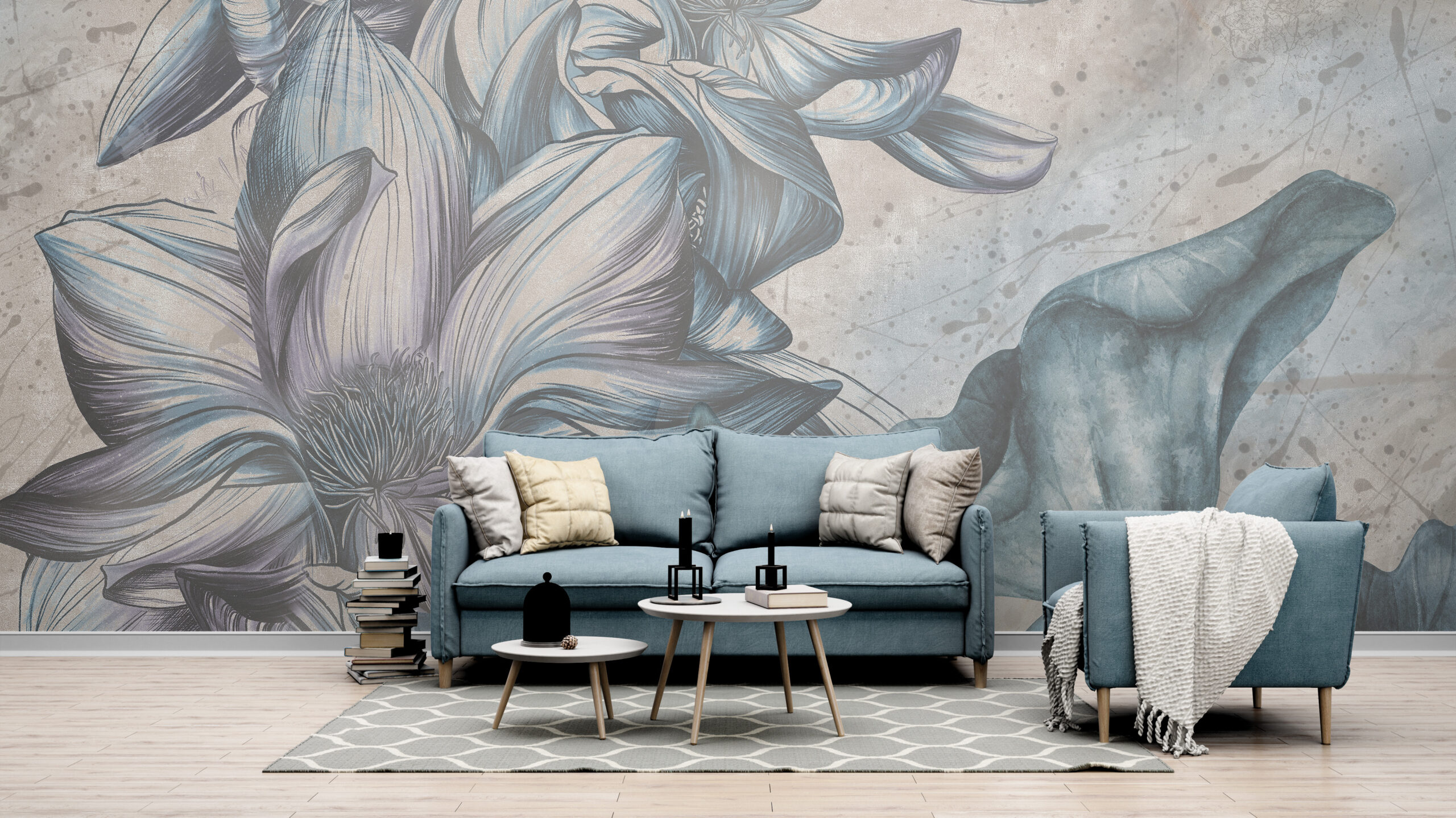 Tapety Květinová abstrakce