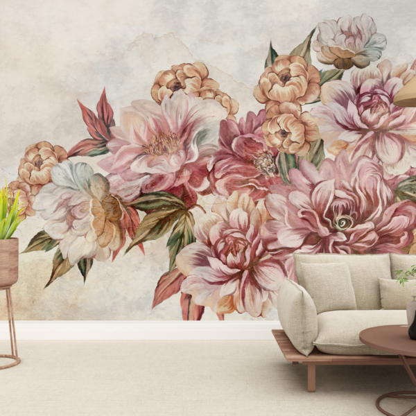 Nástěnná malba Kytice květin