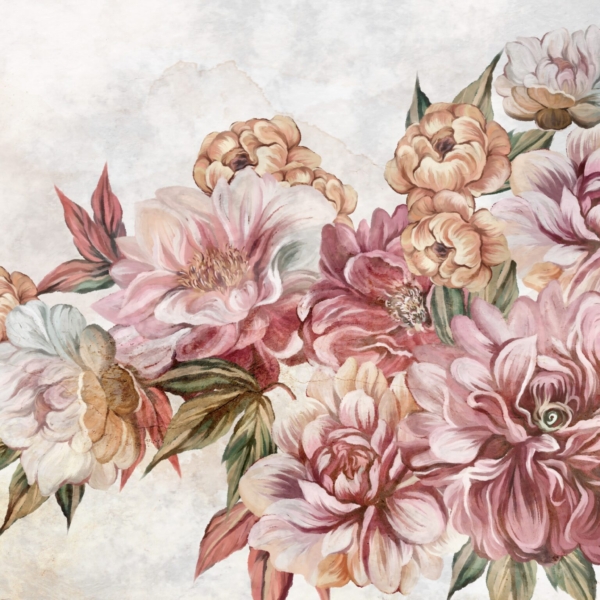 Nástěnná malba Kytice květin