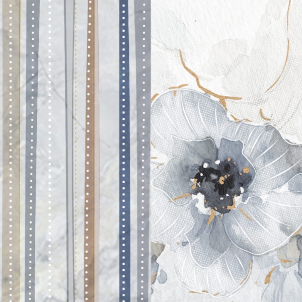 Nástěnná malba Umělecký květinový motiv