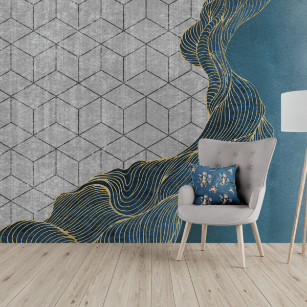 Tapety Geometrie a vlny