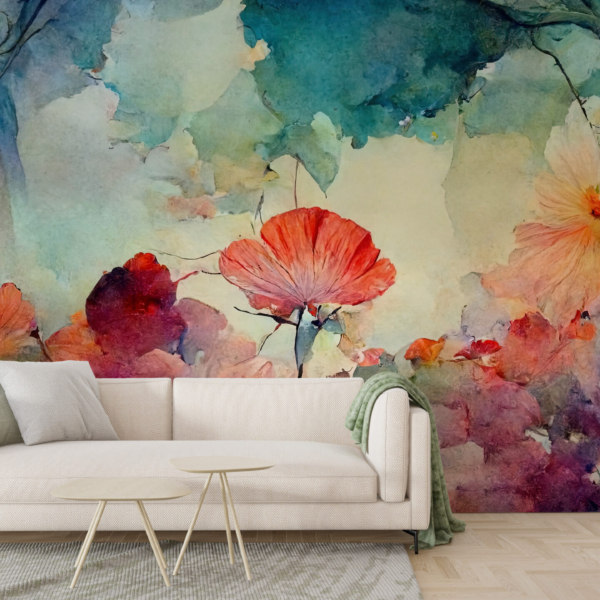 Nástěnná malba Paleta barev Meadows