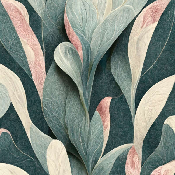 Nástěnná malba Abstraktní listy