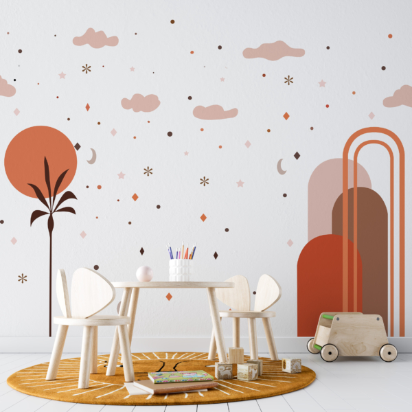 Fototapeta Abstraktní západ slunce