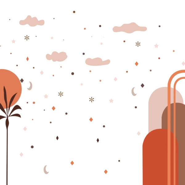 Fototapeta Abstraktní západ slunce