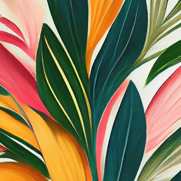 Barevné listy tapety