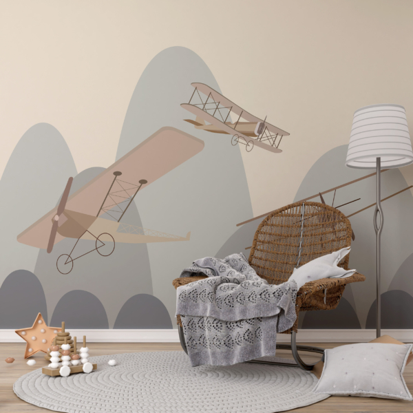 Fototapeta Letadla v horách