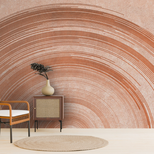 Nástěnná malba Abstraktní kruhy