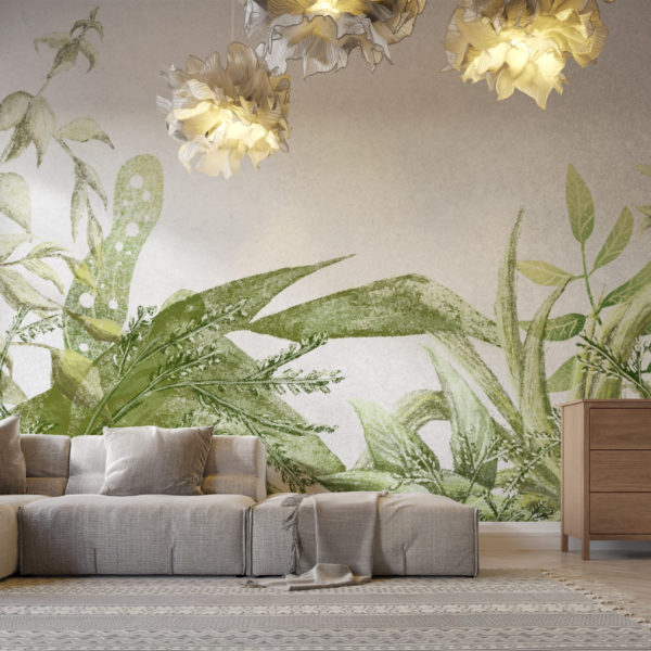 Nástěnná malba Vegetace