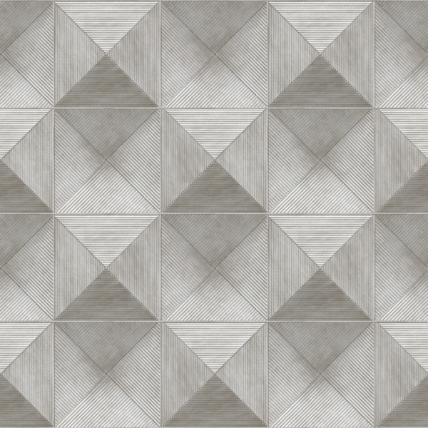 Nástěnná malba Grey Geometry