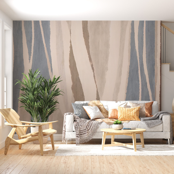 Fototapeta Pruhy v odstínech hnědé a šedé