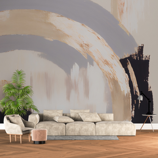 Nástěnná malba Malovaná abstrakce