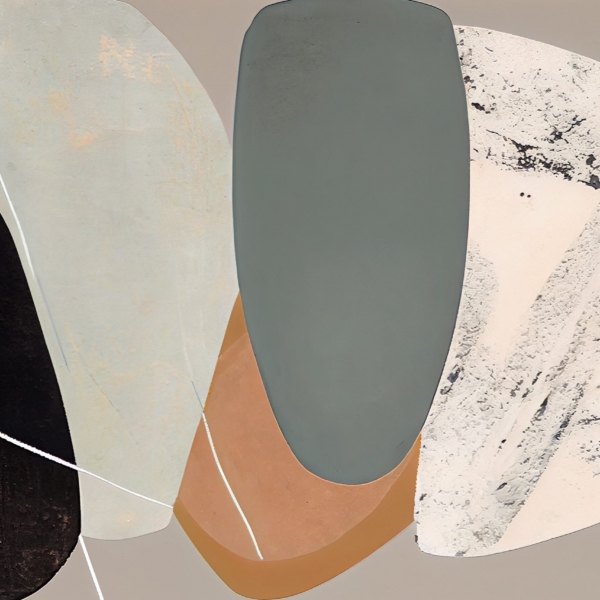 Nástěnná malba Abstraktní kameny