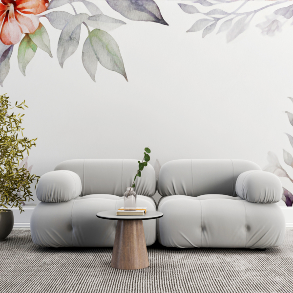 Fototapeta Květiny s oranžovým akcentem