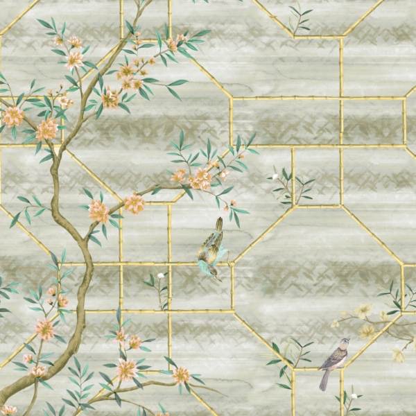 Vzor nástěnné rostliny