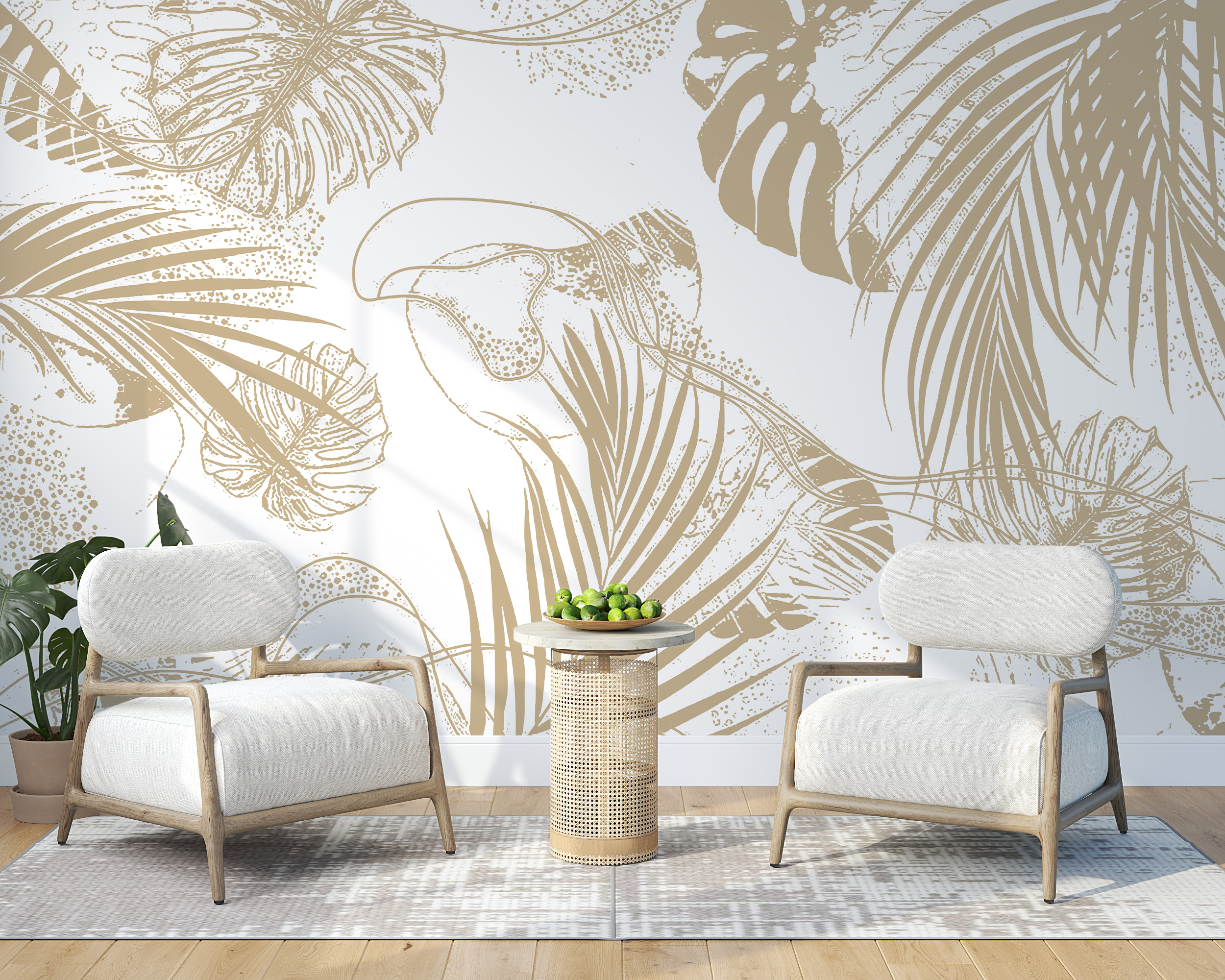 Fototapeta Zlaté listy