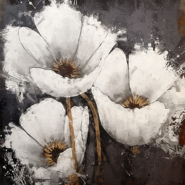 Nástěnná malba Kvetoucí elegance