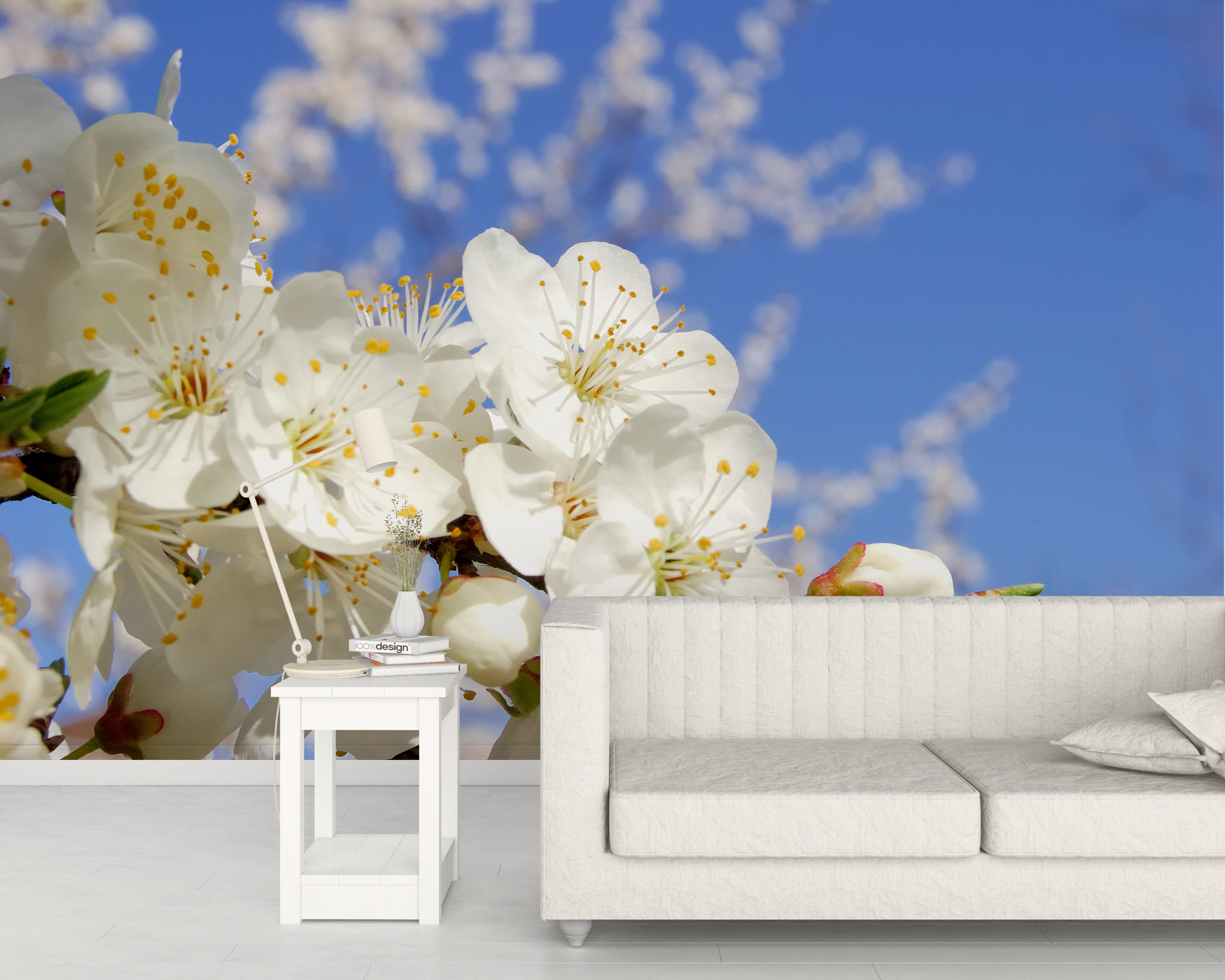 Nástěnná malba Kvetoucí stromy