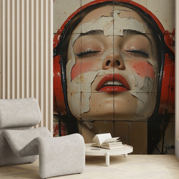 Fototapeta Hudební mozaikový sen