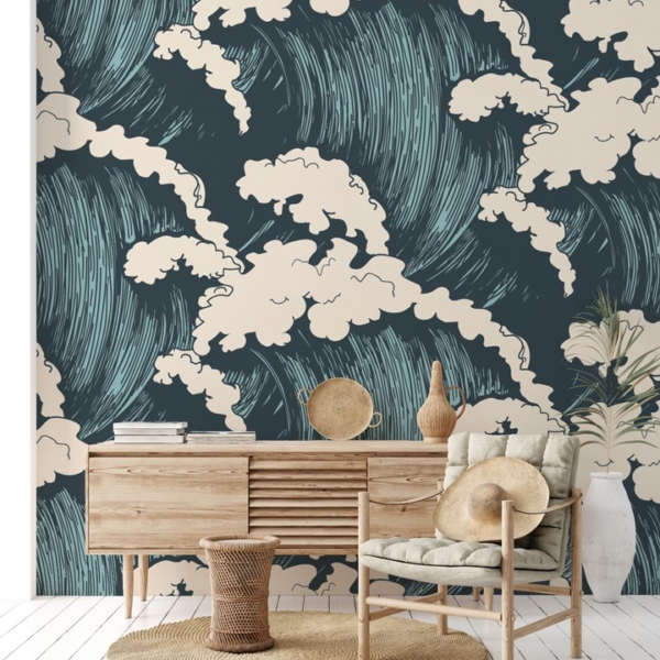 Fototapeta Rozbouřené vlny