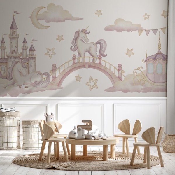 Fototapeta Hradní jednorožci snů