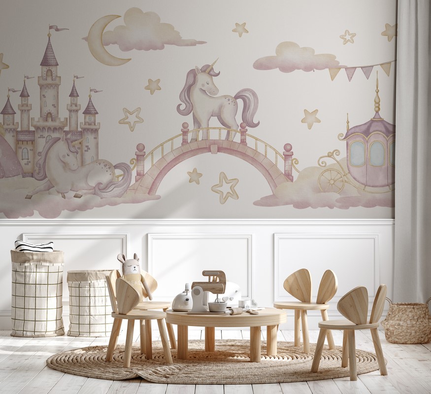 Fototapeta Hradní jednorožci snů