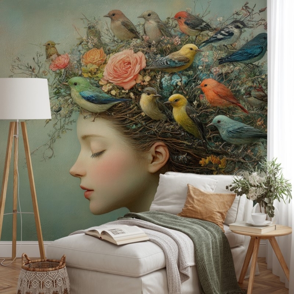 Fototapeta Ptačí kruh