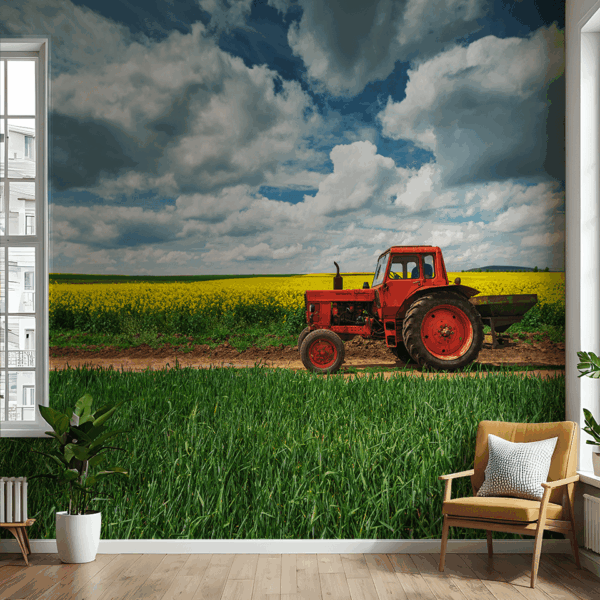 Fototapeta V srdci pole