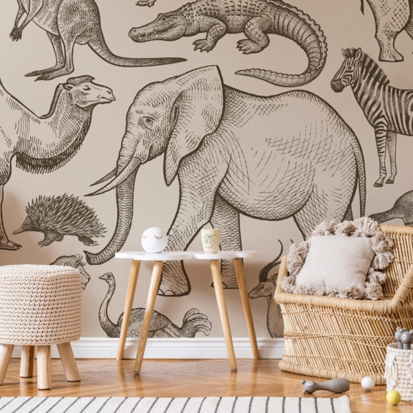 Fototapeta Exotické linie