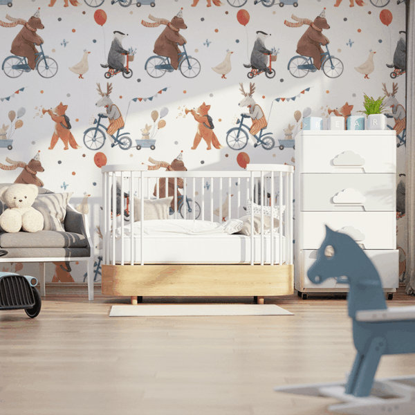 Fototapeta Lesní průvod