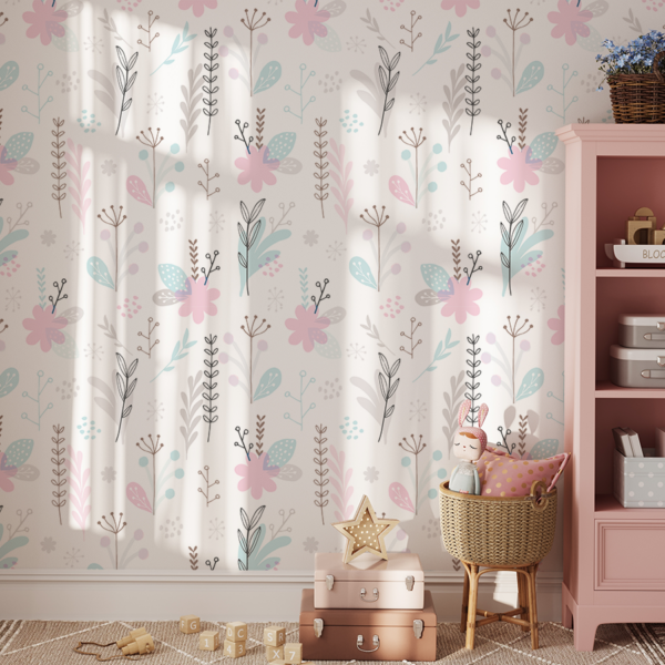 Fototapeta Pastelová zahrada