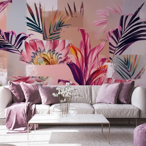 Fototapeta Květinová mozaika