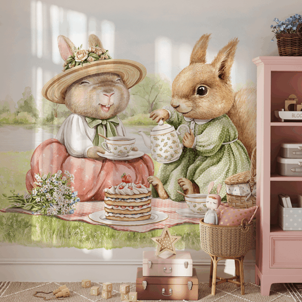 Fototapeta Odpolední čaj v lese