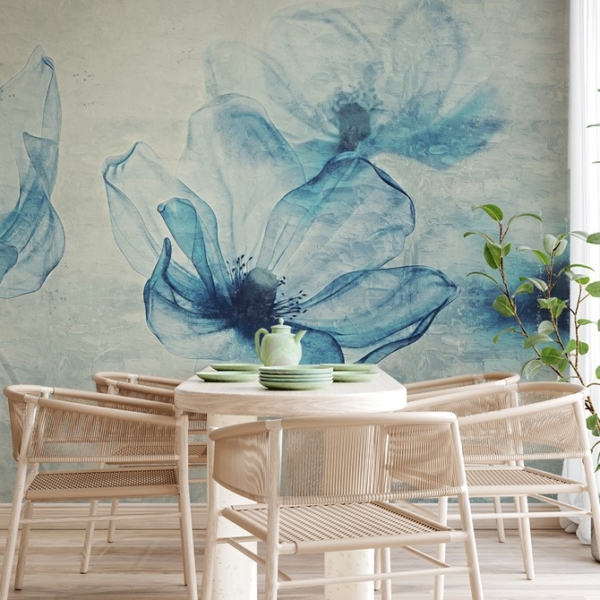 Fototapeta Modré květy