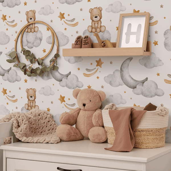 Fototapeta Medvídek na obláčku