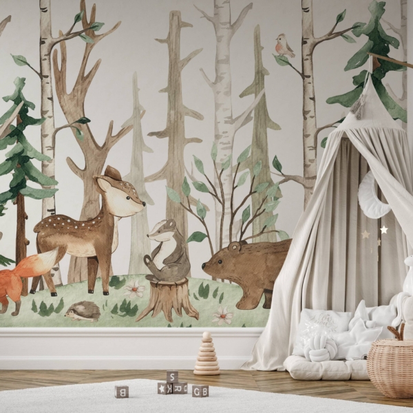 Fototapeta Lesní smečka