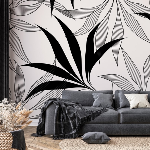 Fototapeta Listnatý minimalismus