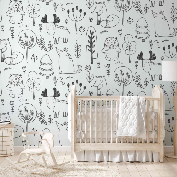 Fototapeta Lesní mazlení