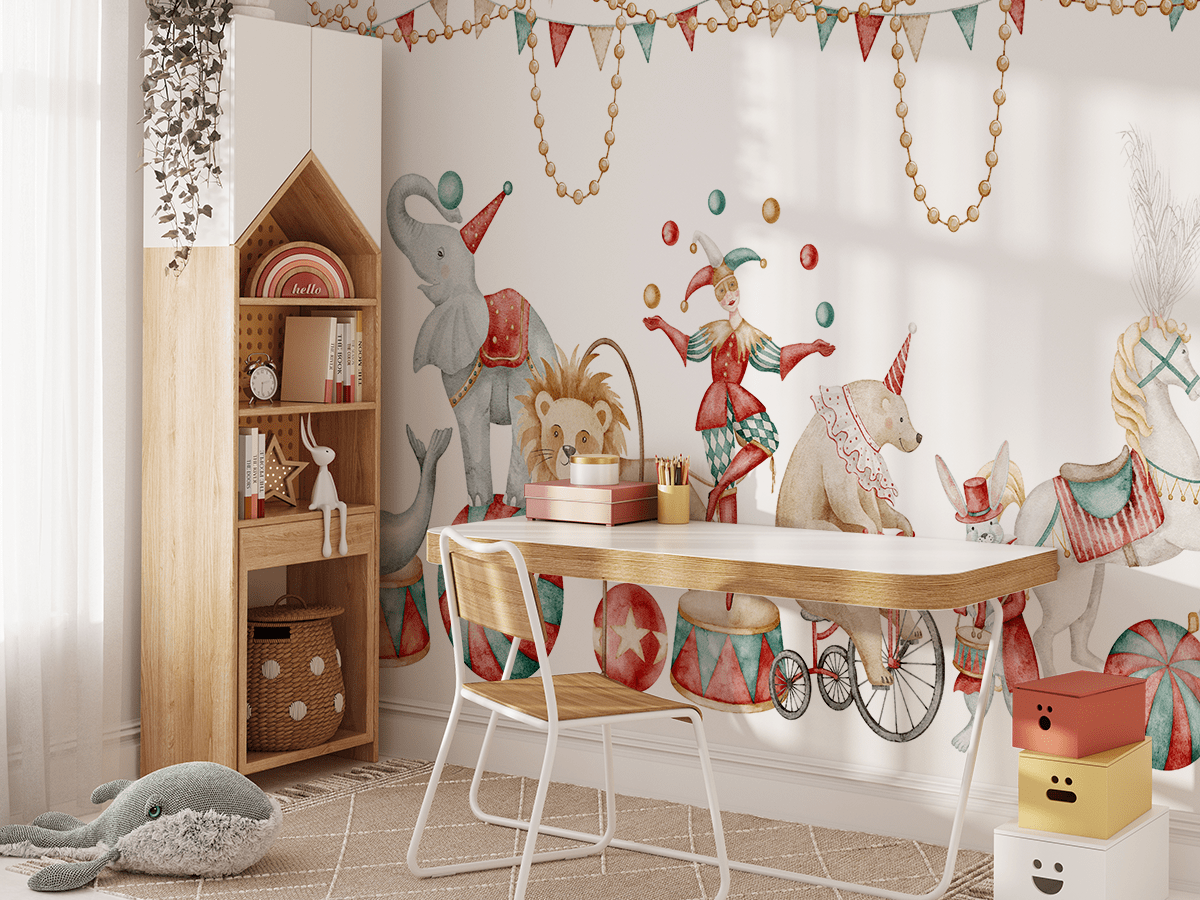 Fototapeta Cirkus zvířecích talentů