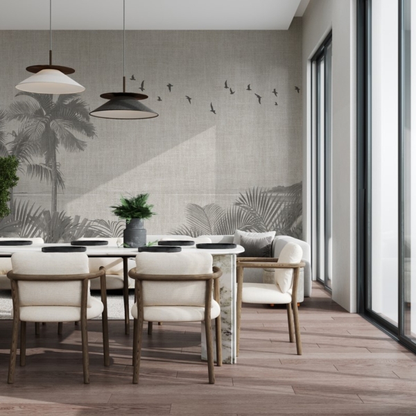 Fototapeta Let nad oceánem