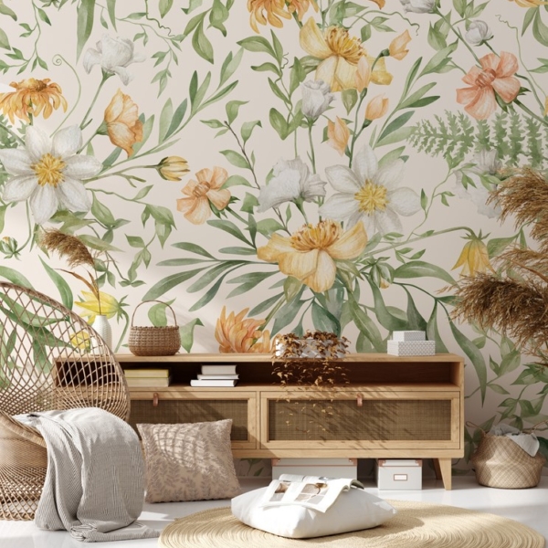 Fototapeta Divoké květiny