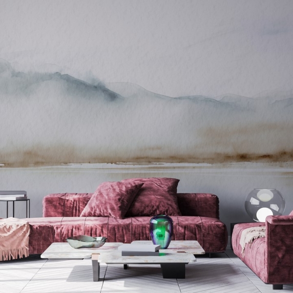 Fototapeta Akvarelový horizont