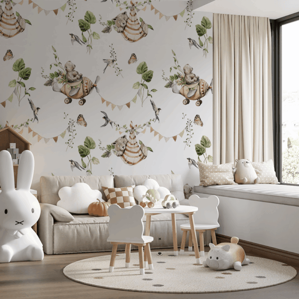 Fototapeta Zelený koutek medvídka