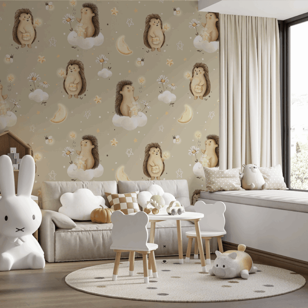 Fototapeta Měsíční ježci